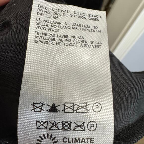 Reformation Elise Floral Velvet Knit Midi  Dress Black Casual Wardrobe Womens XL - Picture 14 of 14